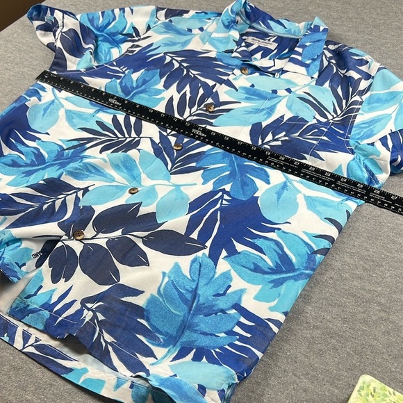 Tommy Bahama The Coconut Point Men’s Size XL Hawaiian Camp Shirt Button Down - Picture 9 of 13